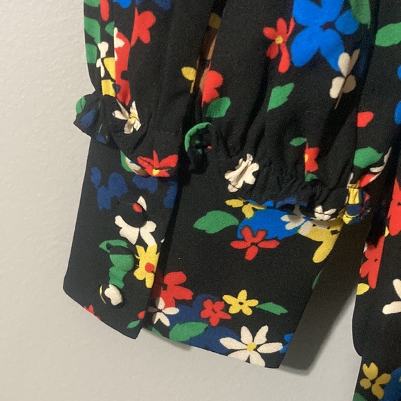 NWT Kate Spade floral long sleeve dress - Picture 6 of 7